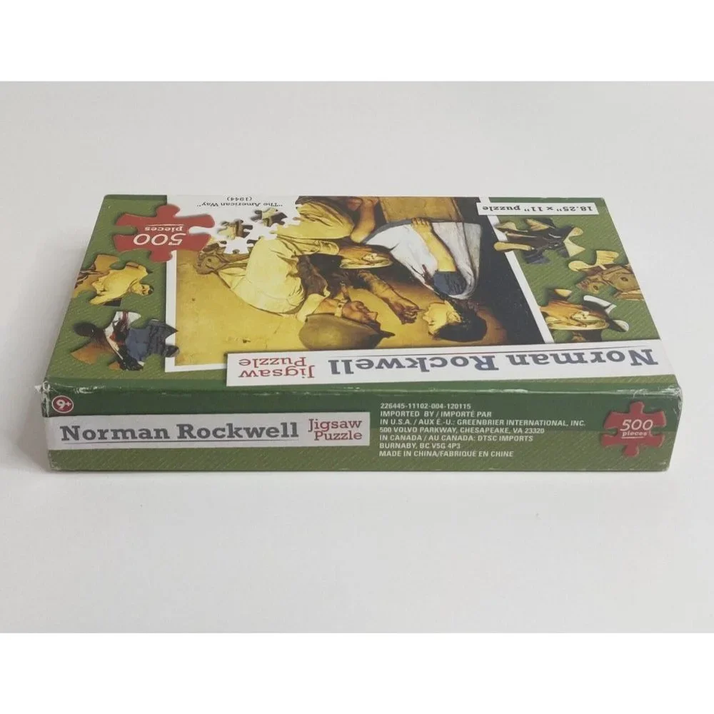 Norman Rockwell 500pcs Jigsaw Puzzle 